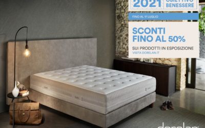 Dorelan obiettivo benessere, sconti fino al 50%