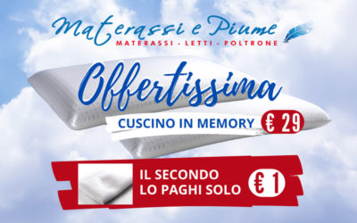 Offertissima di Novembre, cuscino in memory !